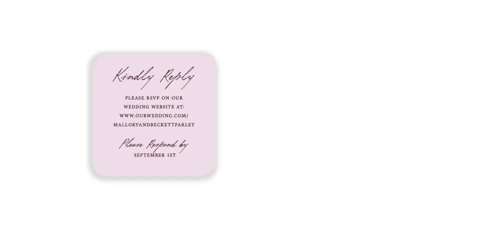 Wedding Invitation Shapes