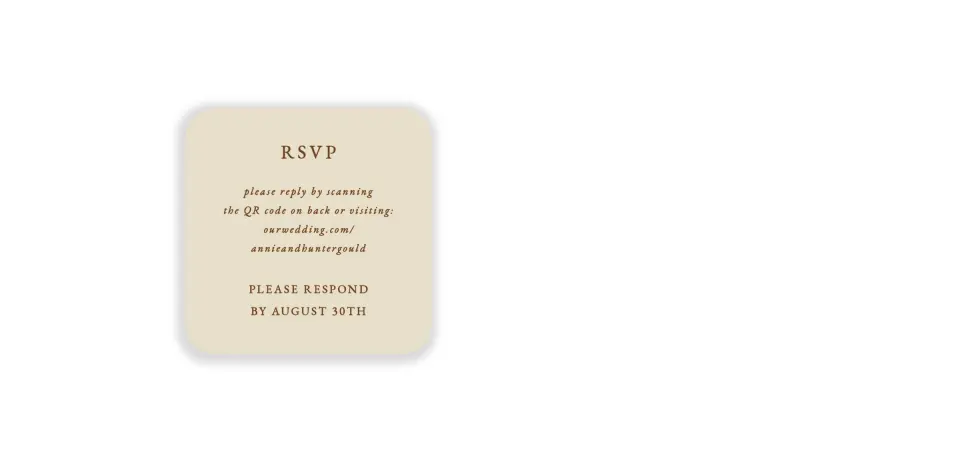 Wedding Invitation Shapes