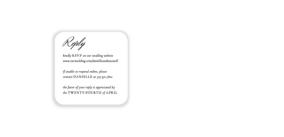 Wedding Invitation Shapes