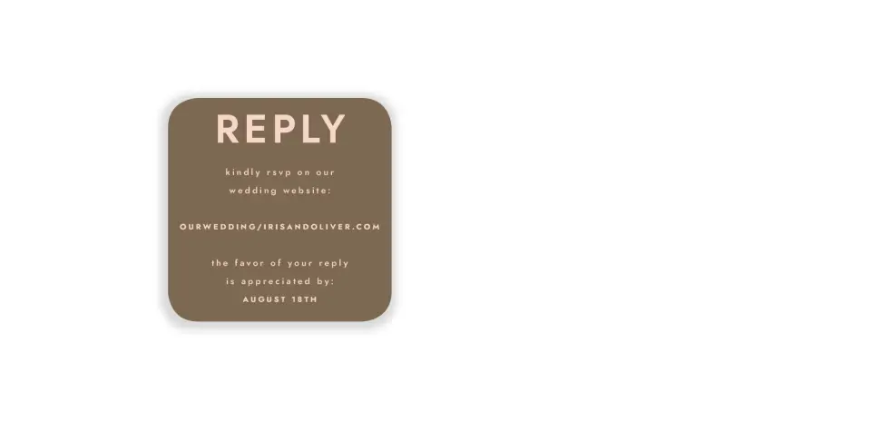 Wedding Invitation Shapes