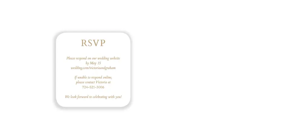 Wedding Invitation Shapes