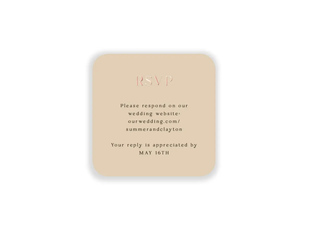 Wedding Invitation Shapes