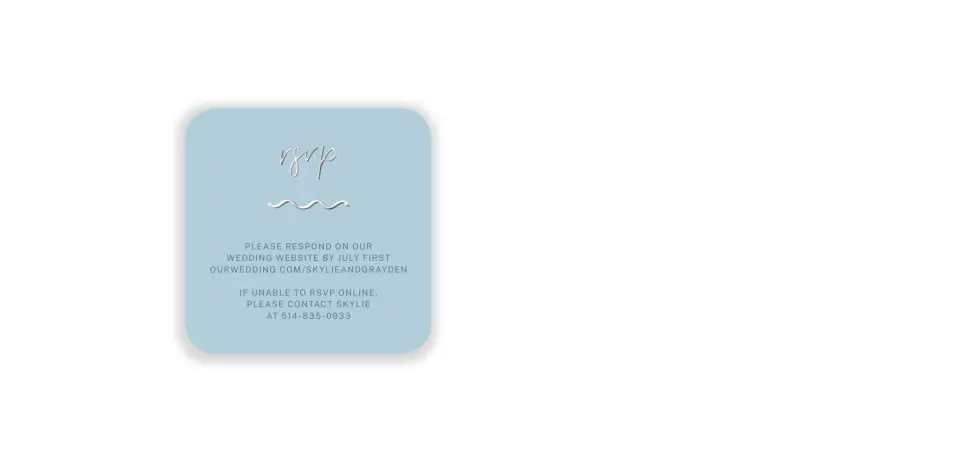 Wedding Invitation Shapes