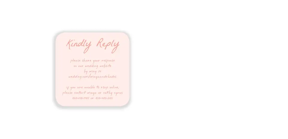 Wedding Invitation Shapes