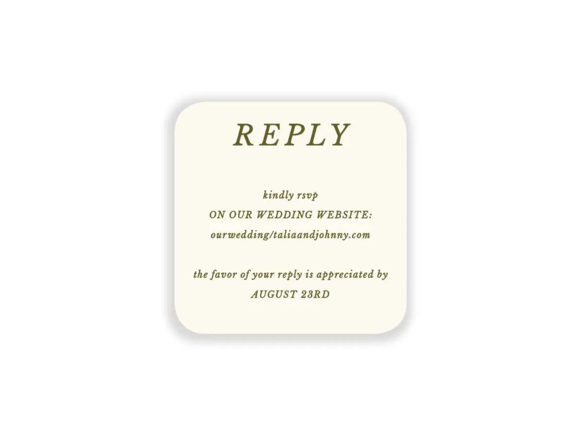Wedding Invitation Shapes