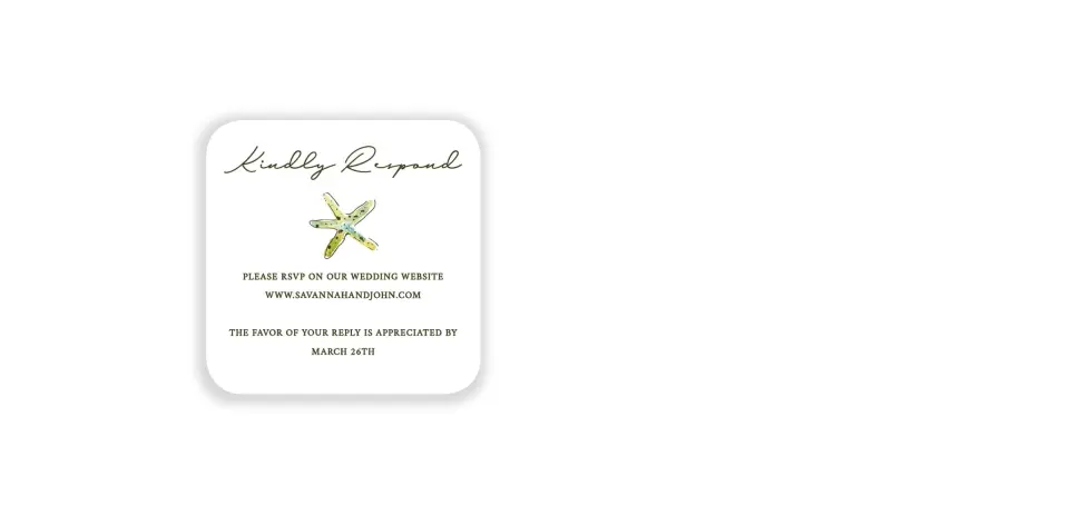 Wedding Invitation Shapes
