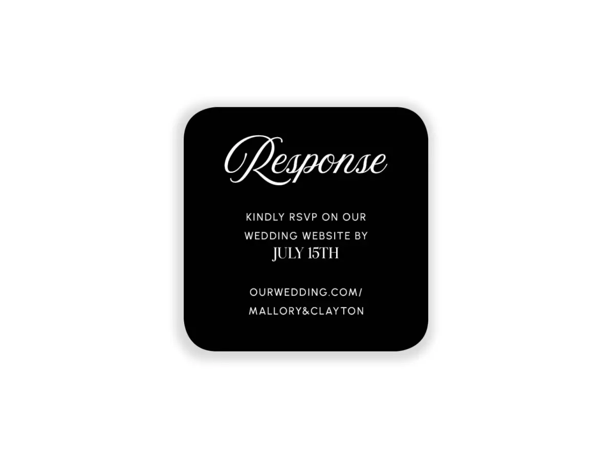 Wedding Invitation Shapes