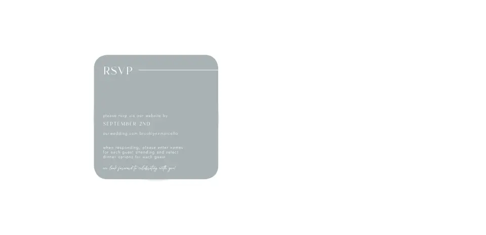 Wedding Invitation Shapes