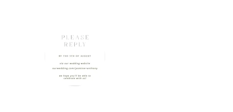 Wedding Invitation Shapes
