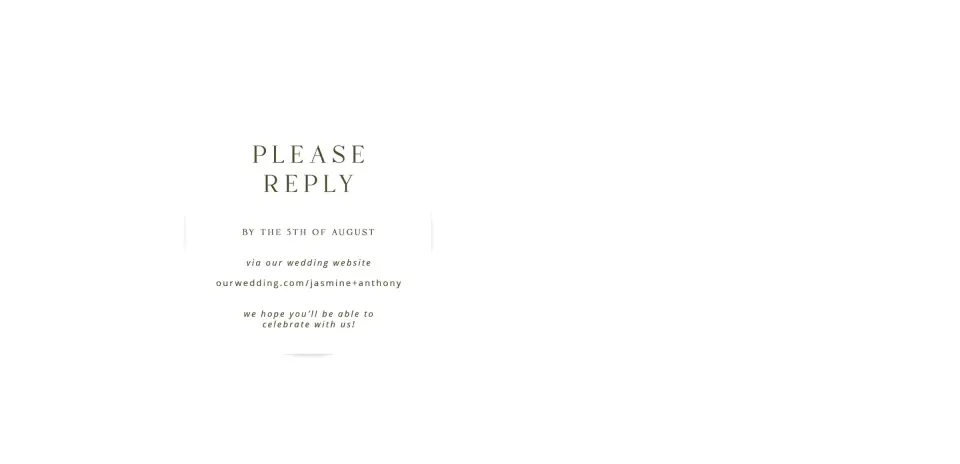 Wedding Invitation Shapes