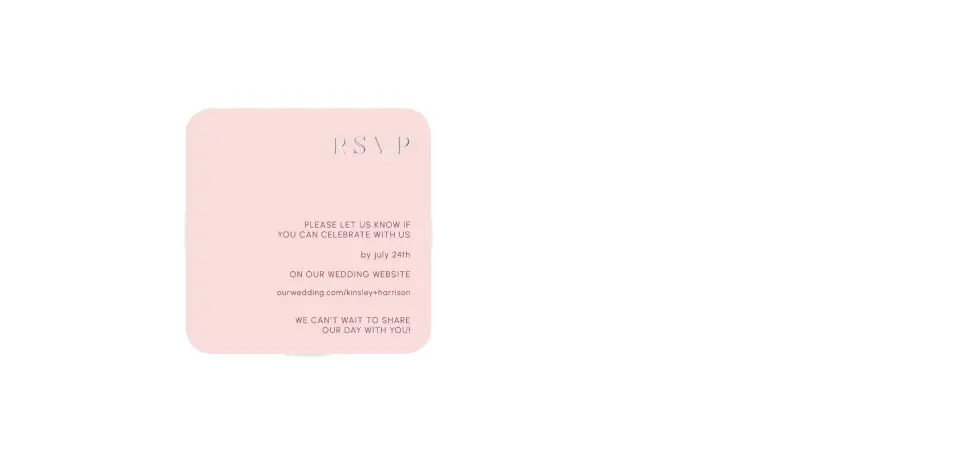 Wedding Invitation Shapes