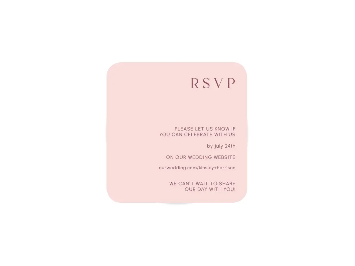 Wedding Invitation Shapes
