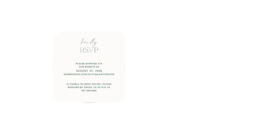 Wedding Invitation Shapes