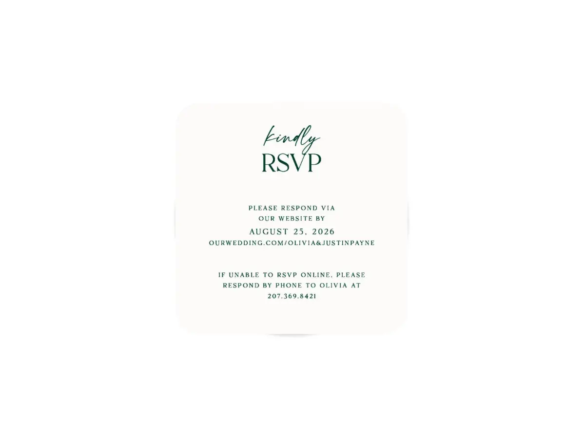 Wedding Invitation Shapes