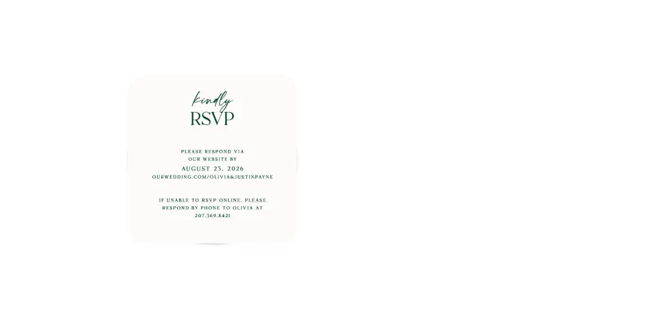 Wedding Invitation Shapes