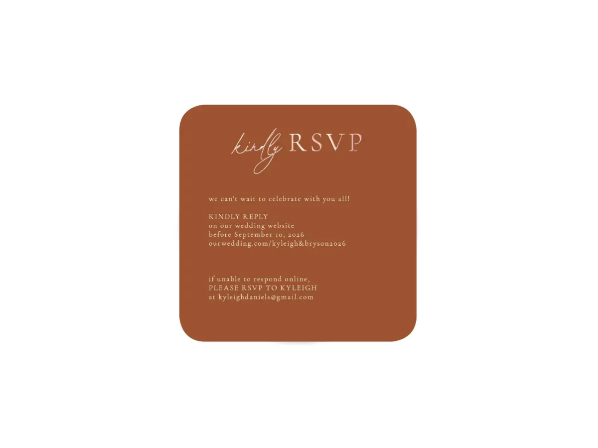 Wedding Invitation Shapes