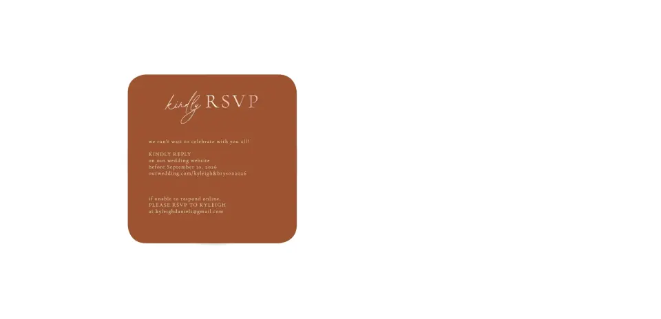 Wedding Invitation Shapes