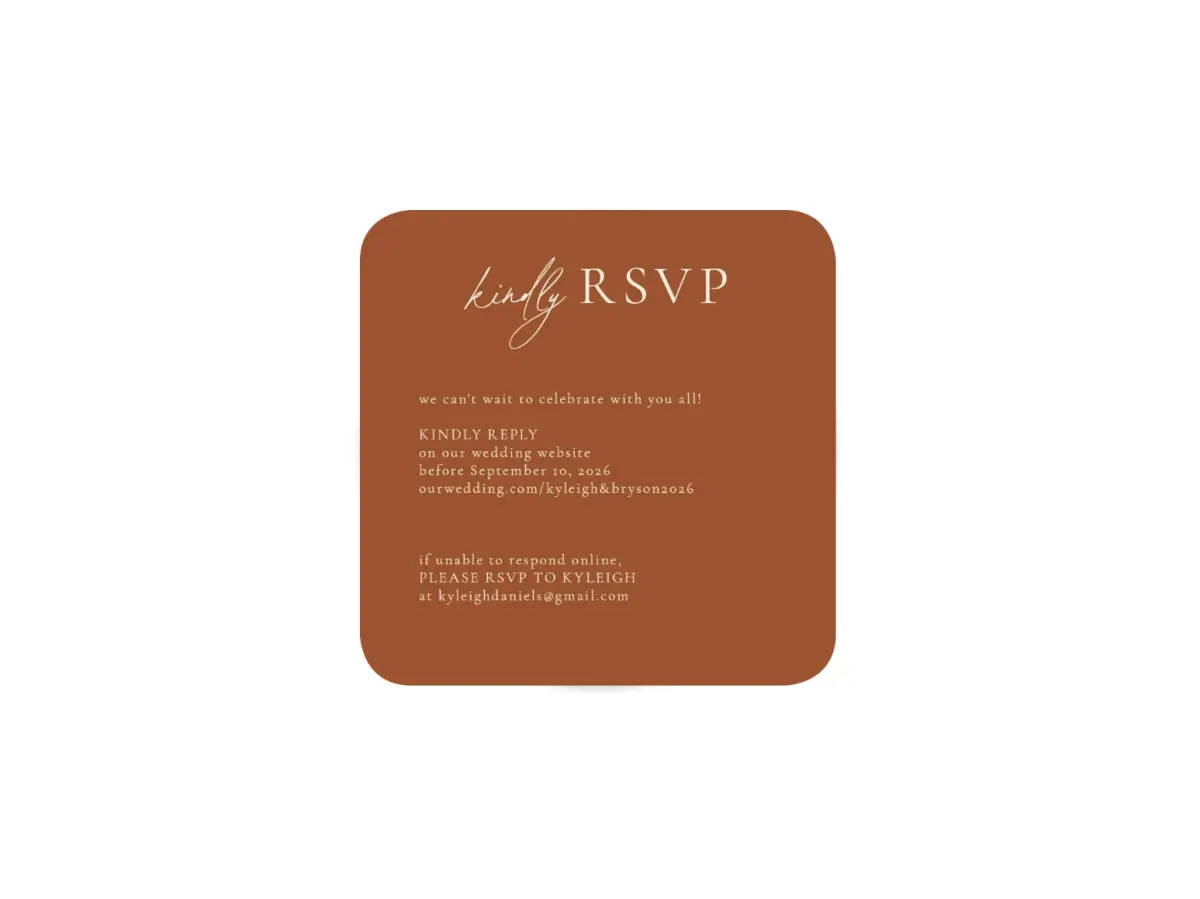 Wedding Invitation Shapes