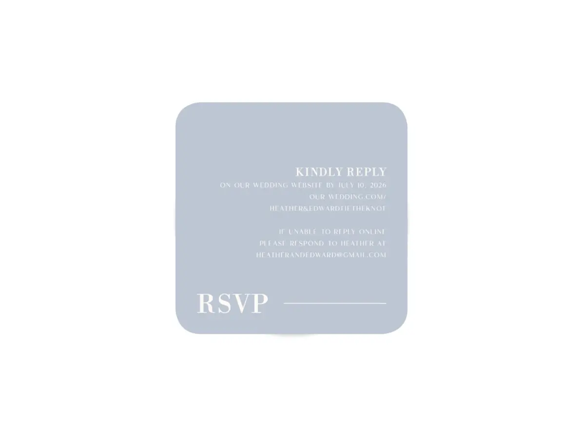 Wedding Invitation Shapes