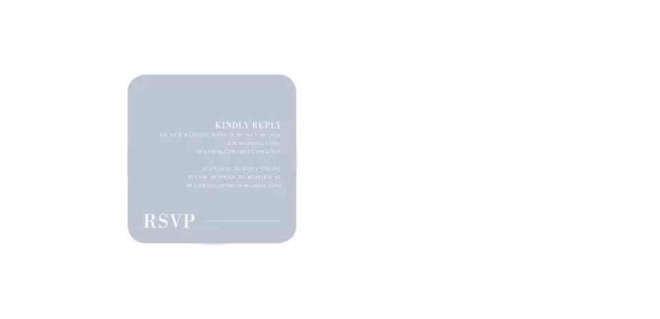 Wedding Invitation Shapes