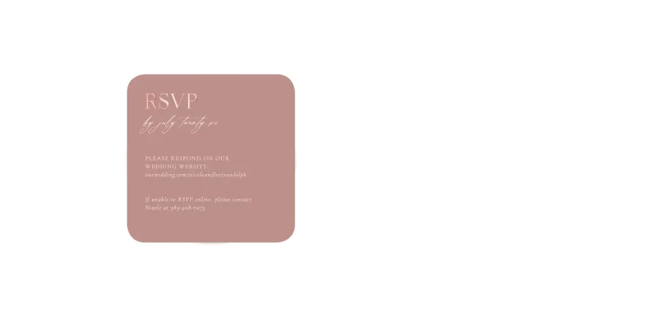Wedding Invitation Shapes