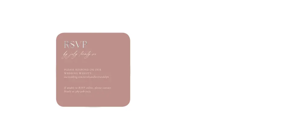 Wedding Invitation Shapes