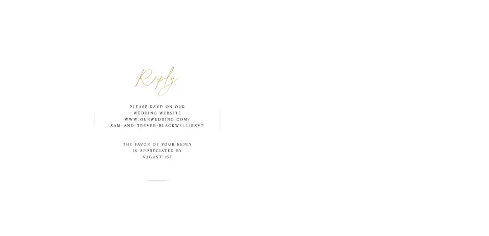 Wedding Invitation Shapes