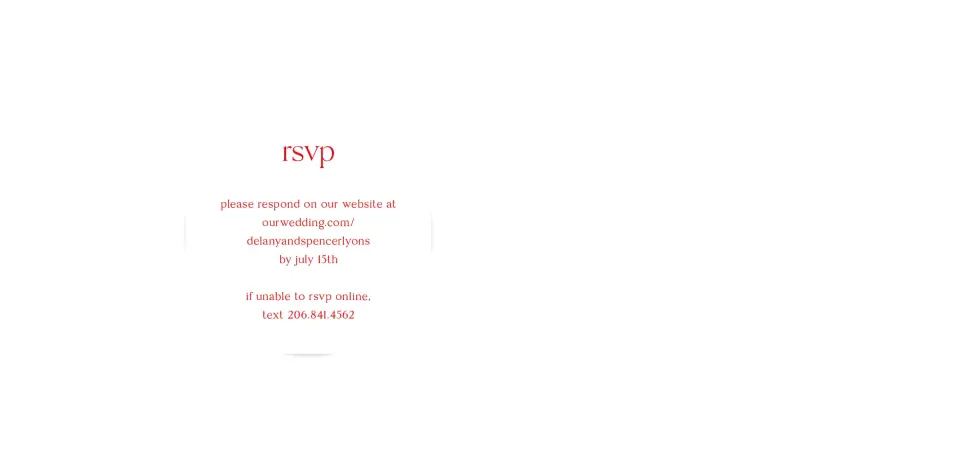 Wedding Invitation Shapes
