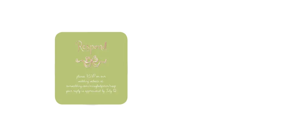 Wedding Invitation Shapes