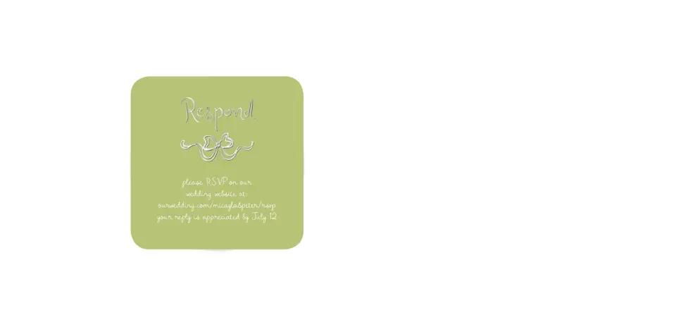 Wedding Invitation Shapes