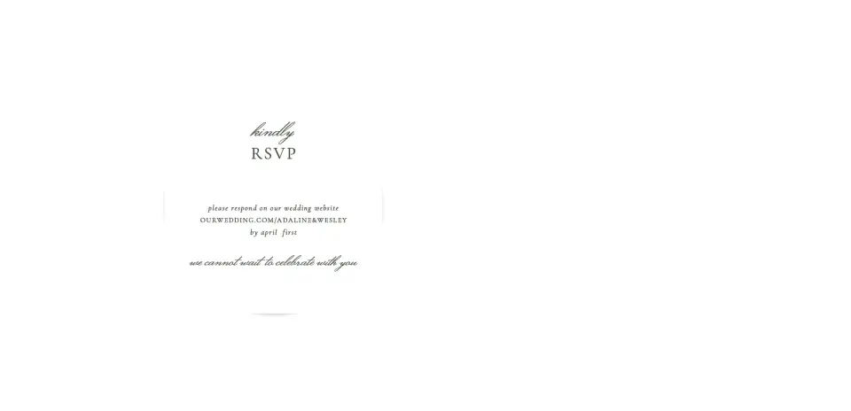 Wedding Invitation Shapes