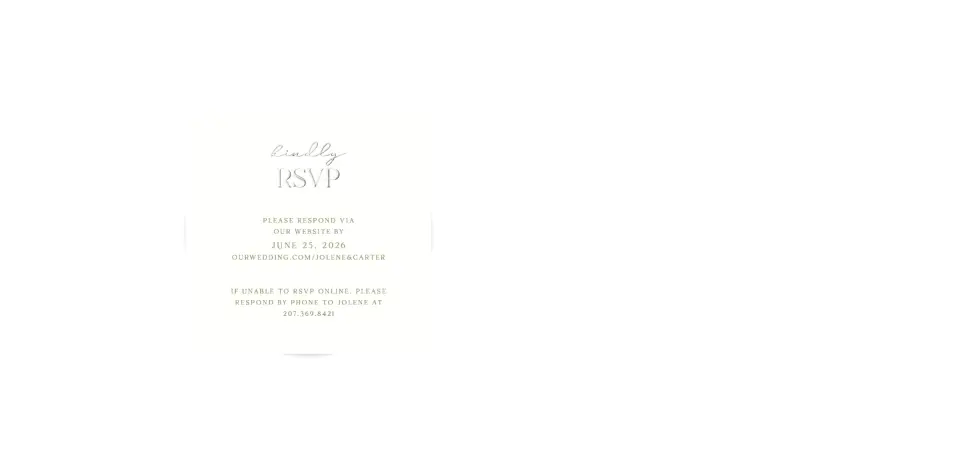 Wedding Invitation Shapes