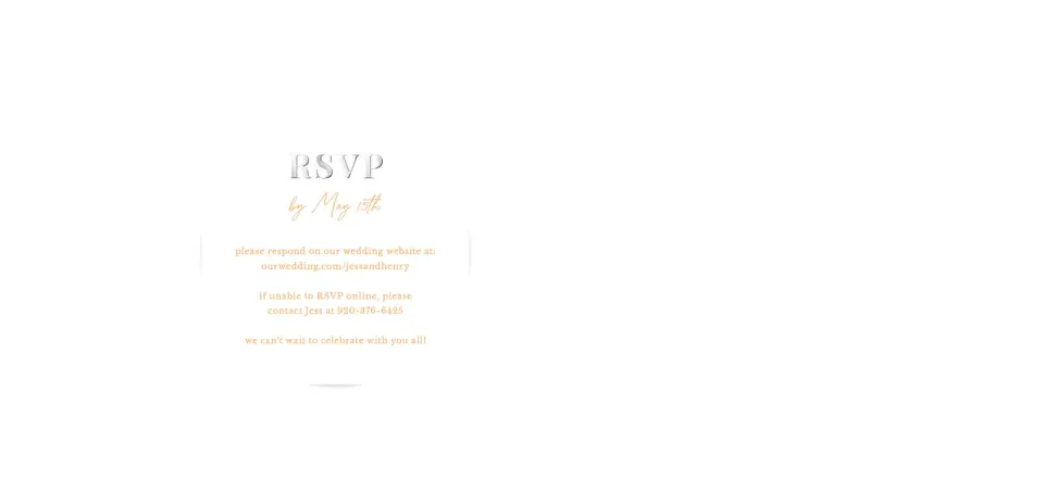 Wedding Invitation Shapes