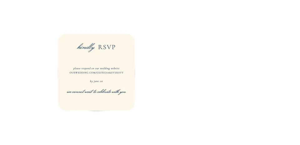 Wedding Invitation Shapes