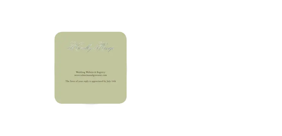 Wedding Invitation Shapes