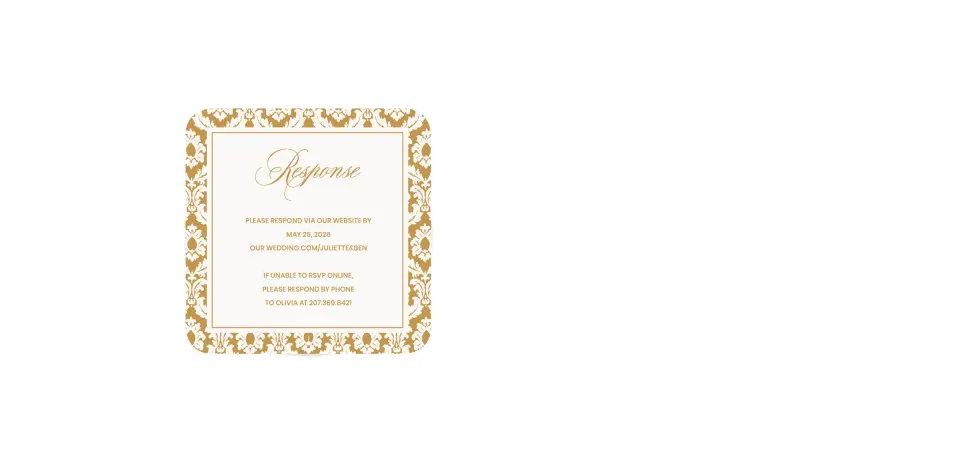Wedding Invitation Shapes