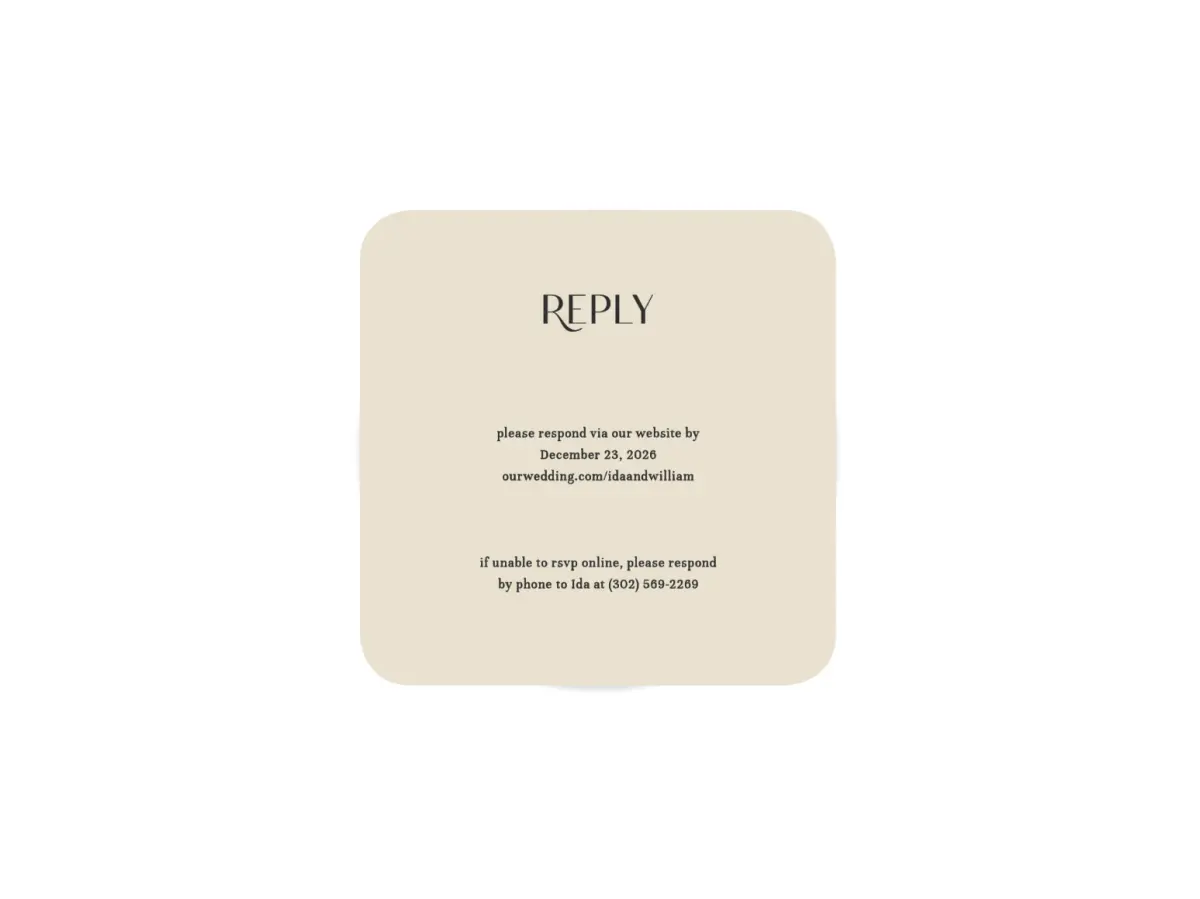 Wedding Invitation Shapes
