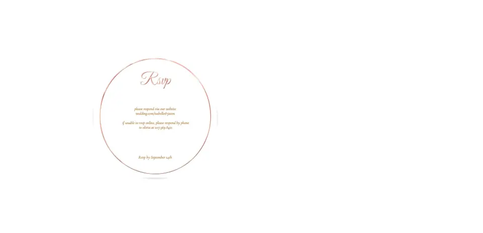Wedding Invitation Shapes