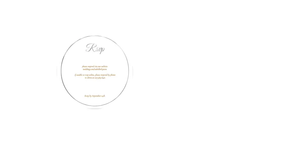 Wedding Invitation Shapes