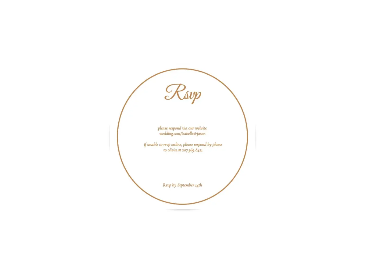 Wedding Invitation Shapes