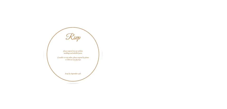 Wedding Invitation Shapes