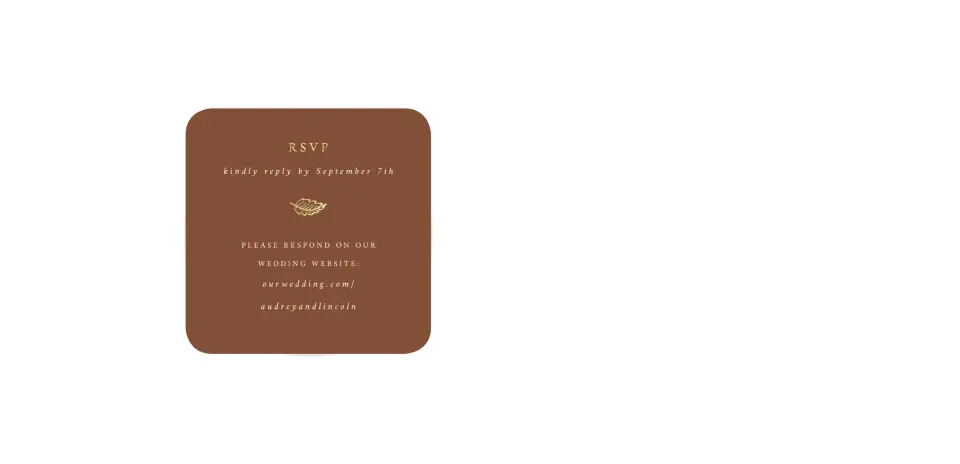 Wedding Invitation Shapes