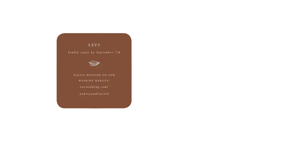 Wedding Invitation Shapes