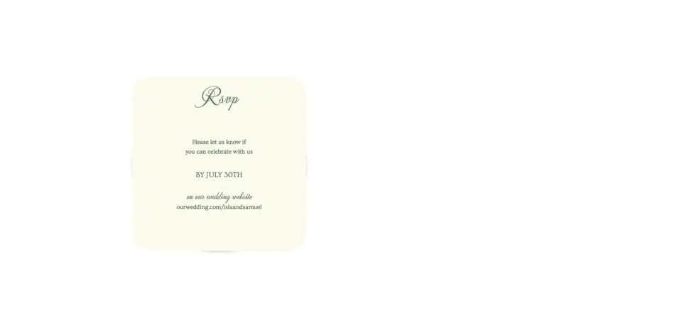 Wedding Invitation Shapes