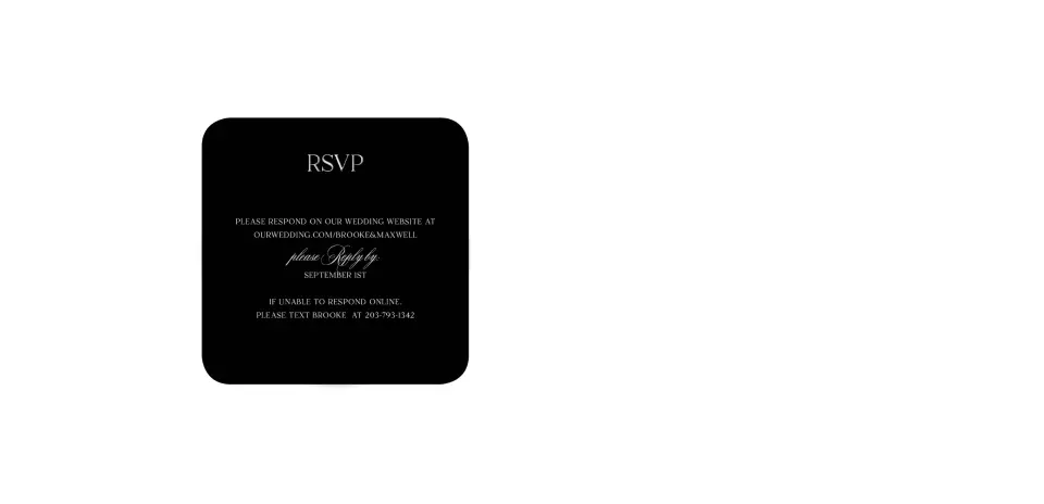 Wedding Invitation Shapes