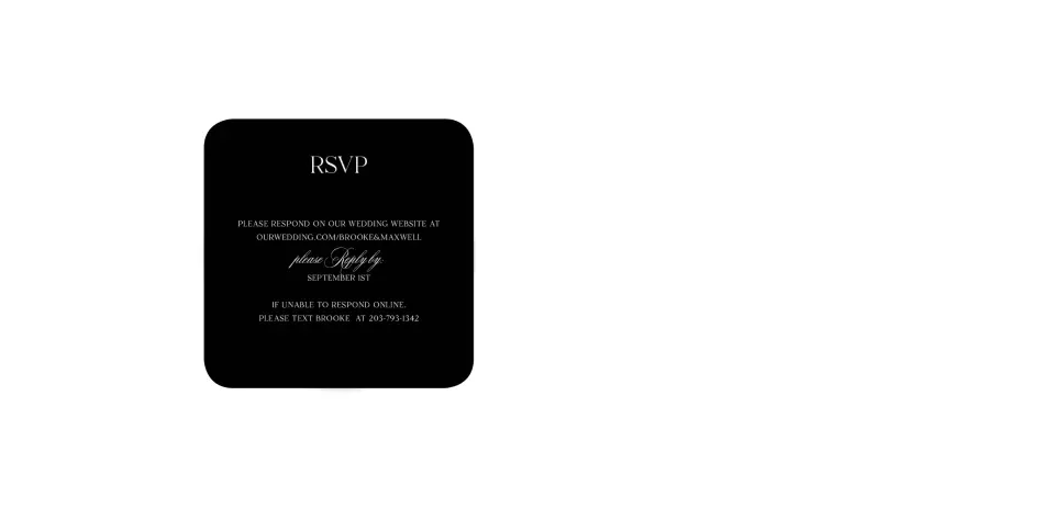 Wedding Invitation Shapes