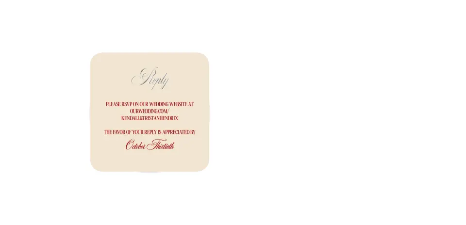 Wedding Invitation Shapes