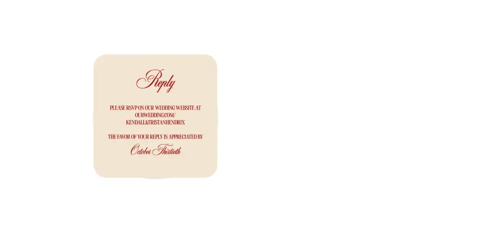 Wedding Invitation Shapes