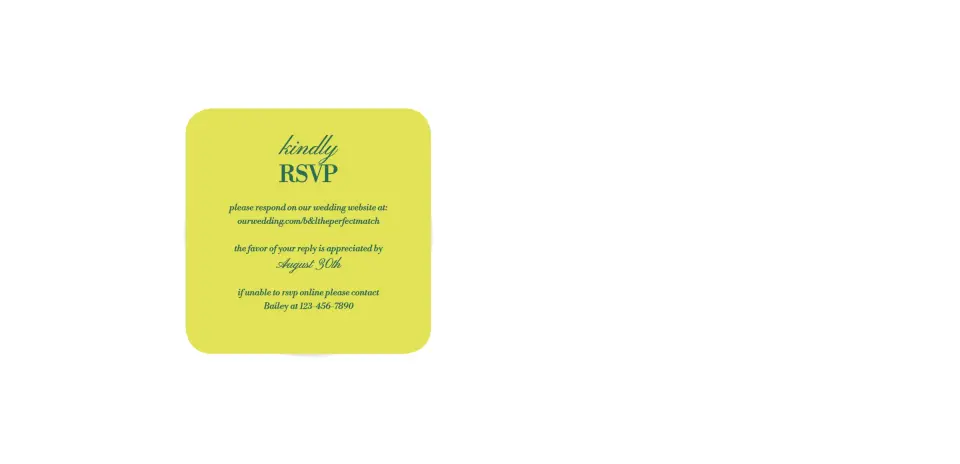 Wedding Invitation Shapes