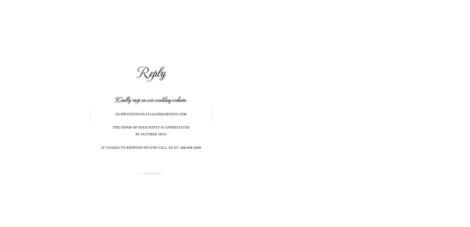 Wedding Invitation Shapes